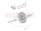 Triumph 2018 BONNEVILLE T120 Front Wheel