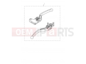 Triumph 2018 BONNEVILLE T120 Lever Kit, Adj, Long