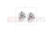 Triumph 2018 BONNEVILLE T120 TPS Cover, Ribbed, Brushed