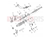 Triumph 2019 BONNEVILLE T120 Gear Selectors & Pedal