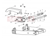 Triumph 2020 BONNEVILLE T120 Swingarm Assembly