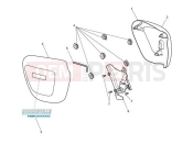 Triumph 2021 BONNEVILLE T120 Side Fairing Panels - T120 Diamo