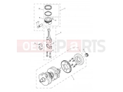 Triumph 2017 BONNEVILLE T120 BLACK Crankshaft, Connecting Rods...