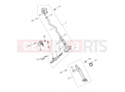 Triumph 2017 BONNEVILLE T120 BLACK Rear Brake Master Cylinder...