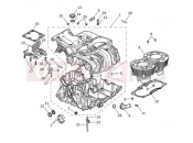 Triumph 2017 BONNEVILLE T120 BLACK Crankcase & Fittings