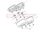 TRIUMPH BONNEVILLE T120 BLACK Instruments