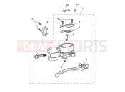 Triumph 2021 BONNEVILLE T120 BLACK Front Master Cylinder Assy