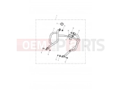 TRIUMPH STREET SCRAMBLER Dresser Bar Kit, Graphite