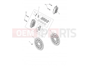 TRIUMPH SCRAMBLER 1200 XE Front Brake Caliper & Discs