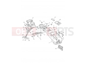 Triumph 2014 Tiger 800 > 674841 TIGER 800 Rear Mudguard & Battery Box