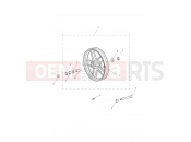 Triumph 2015 Tiger 800 > 674841 TIGER 800 Front Wheel