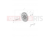 Triumph 2016 Tiger 800 674842 > TIGER XC Front Wheel