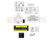TRIUMPH Tiger 800 674842 > TIGER XC Warning Labels