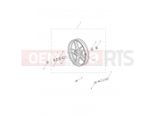 TRIUMPH Tiger 800 674842 > TIGER XR Front Wheel