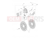 TRIUMPH Tiger 800 674842 > TIGER XR Front Brake Caliper & Disc