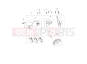 Triumph 2018 TIGER 800 XCX 855532 > Ignition Switch & Lock Set