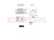 TRIUMPH TIGER 800 XR 855532 > Warning Labels