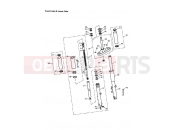Triumph 2004 SPEEDMASTER CARBS Front Forks & Lower Yoke