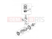 Triumph 2006 SPEEDMASTER CARBS Crankshaft,Conn Rods 211133