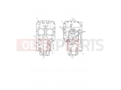 Triumph 2006 SPEEDMASTER CARBS Crankcase Fixings