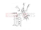 Triumph 2014 SPEEDMASTER EFI Handlebars, Top Yoke 469050