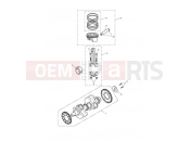 Triumph 2014 SPEEDMASTER EFI Crankshaft, Con Rods, Pistons