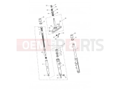 Triumph 2012 SPEEDMASTER EFI Front Forks & Lower Yoke 469051