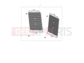 Triumph 2021 TIGER 900 GT Aluminium Radiator Guard, Silver