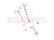 TRIUMPH TIGER 900 GT Pro Rear Brake Master Cylinder, Rese