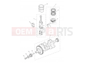 Triumph 2021 TIGER 900 Rally Crankshaft,ConnectingRods Piston