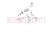 Triumph 2021 TIGER 900 Rally Gear Selectors drum