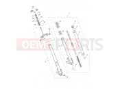 Triumph 2019 TIGER 1200 XCX Front Forks & Yokes