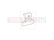 TRIUMPH TIGER 1200 XCX Top Box, Back Rest Kit