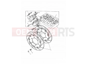 Triumph 2002 TROPHY 29156 > Front Brake Caliper & Discs