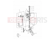 Triumph 1992 TROPHY > 29155 Rear Brake Master Cylinder