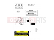 Triumph 2008 SCRAMBLER EFI Warning Labels