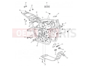 Triumph 2011 SCRAMBLER EFI Main Frame & Fittings 606027