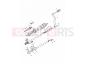 Triumph 2000 TT600 Gear Selectors and Pedal