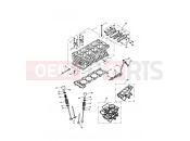 Triumph 2001 TT600 Cylinder Head & Valves