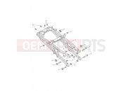 Triumph 2001 TT600 Rear Sub-Frame and Fittings