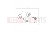 TRIUMPH BONNEVILLE BOBBER Rear Footrest Finisher Kit