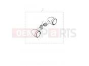 Triumph 2019 BONNEVILLE BOBBER LED Indicator Kit, D64 Med, 450 Lead