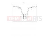 TRIUMPH BONNEVILLE BOBBER BLACK High Handlebar Kit, Black
