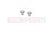 TRIUMPH BONNEVILLE BOBBER BLACK Finisher, Riser, Pair