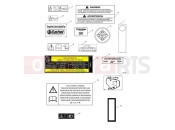Triumph 2019 BONNEVILLE BOBBER BLACK Warning Labels