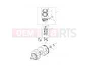 Triumph 2010 THRUXTON 900 EFI Crankshaft, Connecting Rods...