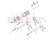 Triumph 2014 DAYTONA 675 from VIN 564948 Gear Selector Drum