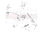 Triumph 2014 DAYTONA 675 from VIN 564948 Ignition Switch & Lock Set