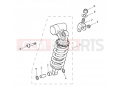 Triumph 2014 DAYTONA 675 from VIN 564948 Rear Suspension Unit