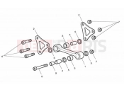 Triumph 2014 DAYTONA 675 from VIN 564948 Rear Suspension Linkage